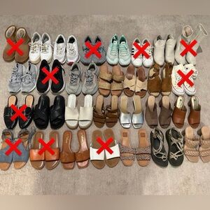 19 PAIRS OF WOMENS SHOES